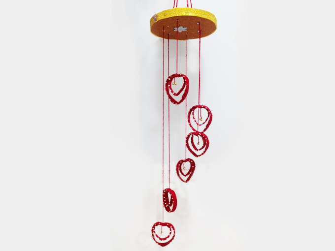 "Love Wind Chime (Handmade Gifts) - Click here to View more details about this Product